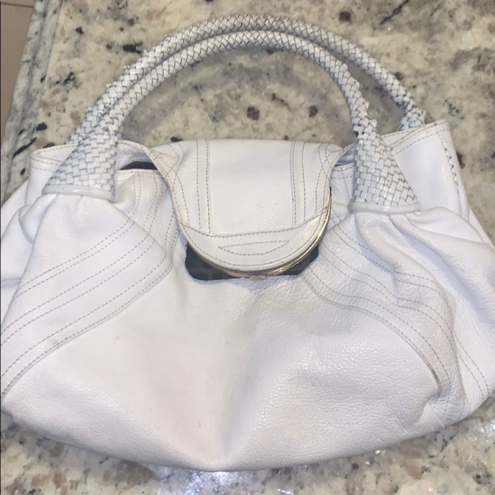 Vintage FENDI White Purse